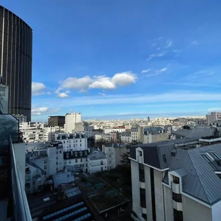 Panoramic View Of And Montparnasse Station Appartamento Parigi